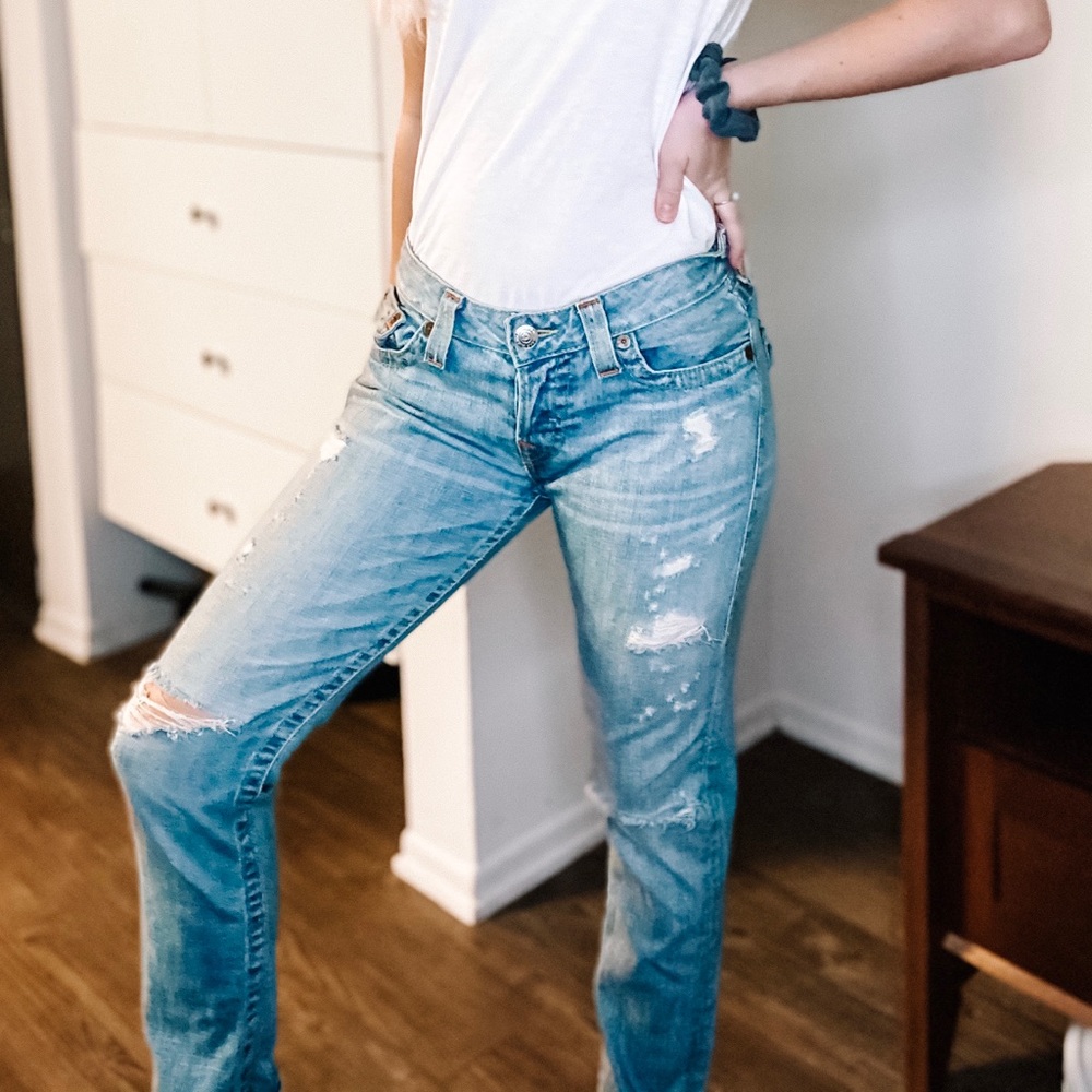 True Religion Boyfriend Jeans